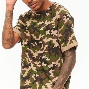 Knit Terry Camo Tee